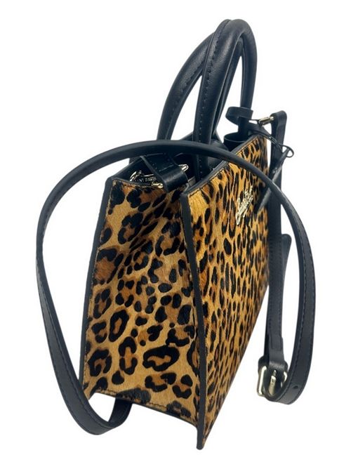 borsa donna shop bag midi maculato MC2 Saint Barth | SHOP BAG MIDI-LEO BRUSHED LEATHER18